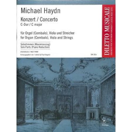 HAYDN M.:KONZERT/CONCERTO C-DUR FOR ORGAN(CEMBALO),VIOLA AND STRINGS