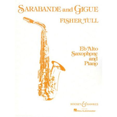 TULL:SARABANDE AND GIGUE ALTO SAXOPHONE AND PIANO