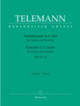 TELEMANN:CONCERTO IN D-DUR TWV 51.D 10 SCORE
