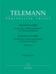 TELEMANN:CONCERTO IN A-MOLL TWV 51.a2 SCORE