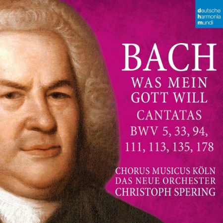 BACH J.S.:WAS MEIN GOTT WILL CANTATAS BWV 5,33,94,111,113,135,178/SPERING 2CD