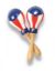 LP MINI MARACAS LP285 - PUERTO RICAN FLAG