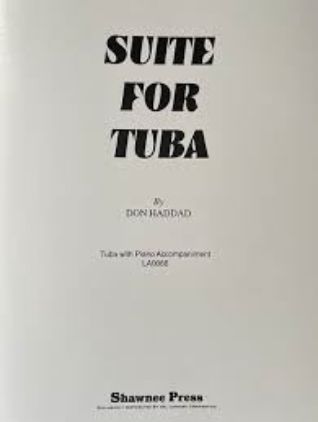 HADDAD:SUITE FOR TUBA AND PIANO