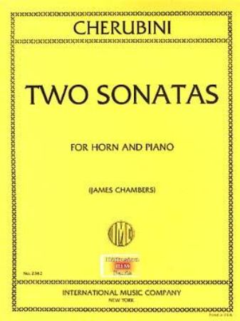 CHERUBINI:TWO SONATAS FOR HORN