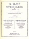 KLOSE:COMPLETE METHOD FOR CLARINET II