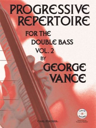 VANCE:PROGRESSIVE REPERTOIRE FOR THE  DOUBLE BASS VOL.2 + AUDIO ACCESS