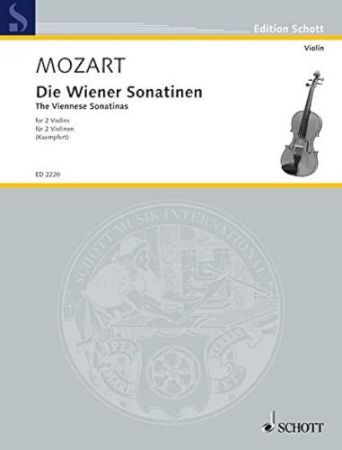 MOZART:THE VIENNESE SONATINAS FOR 2 VIOLINS