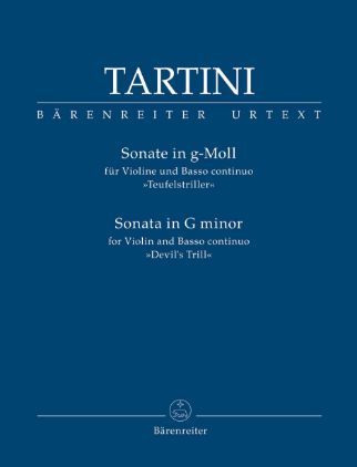 TARTINI:SONATA IN G MINOR "DEVIL'S TRILL" VIOLIN AND PIANO
