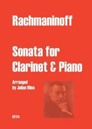RACHMANINOFF:SONATA FOR CLARINET & PIANO