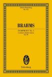 BRAHMS:SYMPHONY NO.1 OP.68 C-MOLL, STUDY SCORE