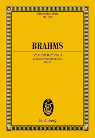 BRAHMS:SYMPHONY NO.1 OP.68 C-MOLL, STUDY SCORE