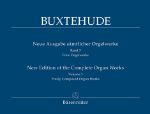 BUXTEHUDE:NEW EDITION OF THE COMPLETE ORGAN WORKS VOL.3
