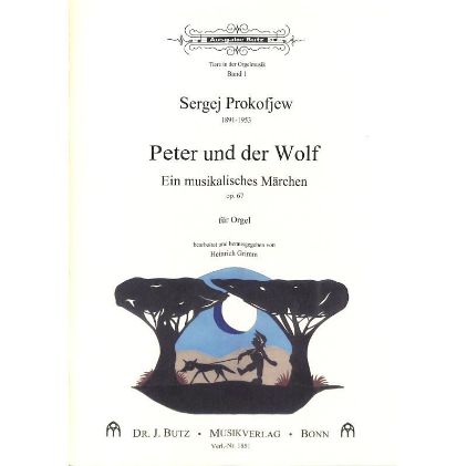 PROKOFJEW:PETER UND DER WOLF OP.67 ORGEL