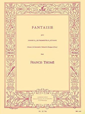 THOME F.:FANTAISIE TRUMPET ET PIANO