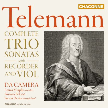 TELEMANN:COMPLETE TRIO SONATAS WITH RECORDER AND VIOL/DA CAMERA