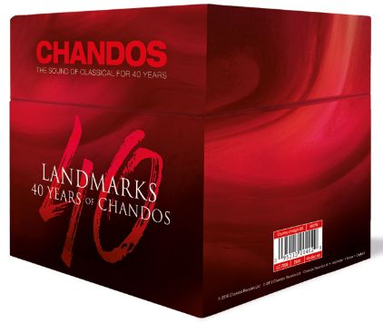 CHANDOS THE SOUND OF CLASSICAL FOR 40 YEARS  40CD