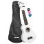 CASCHA Soprano Ukulele Linden White incl.bag HH3967