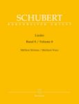 SCHUBERT:LIEDER MEDIUM VOICE AND PIANO VOL.8