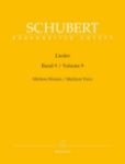 SCHUBERT:LIEDER MEDIUM VOICE AND PIANO VOL.9