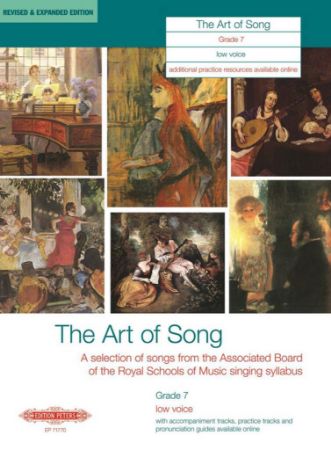 THE ART OF SONG GRADE 7 LOW VOICE + ONLINE