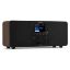Slika AUDIZIO Genua Stereo Radio DAB+/ BT Black/Brown