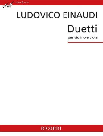 EINAUDI:DUETTI PER VIOLINO E VIOLA