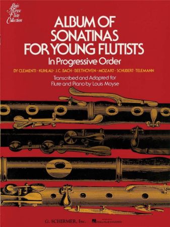 ALBUM OF SONATINAS FOR YOUNG FLUTISTS IN PROGRESSIVE ORDER (MOYSE)