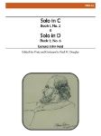 REID J.:SOLO IN C BOOK 1,NO.2 & SOLO IN D BOOK 2,NO.6 FLUTE AND PIANO