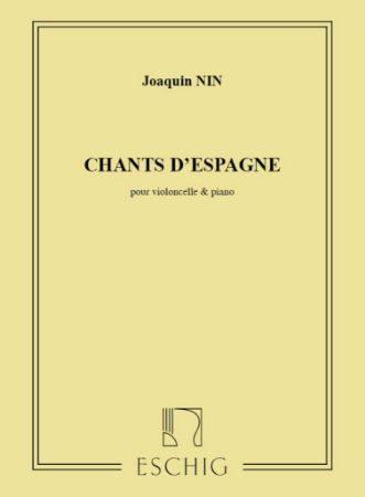 NIN:CHANT D'ESPAGNE CELLO & PIANO