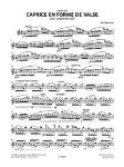 BONNEAU P:CAPRICE EN FORME DE VALSE SAXOPHONE SOLO