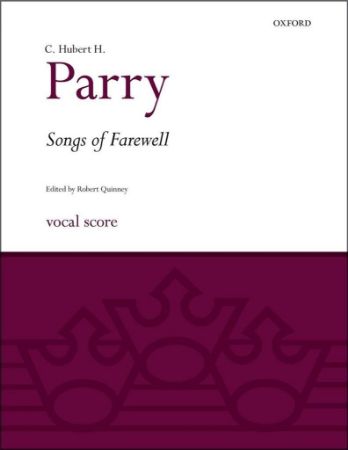 PARRY:SONGS OF FAREWELL VOCAL SCORE
