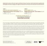 MENDELSSOHN/BRUCH:VIOLIN CONCERTOS/PERLMAN/HAITINK