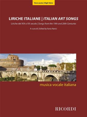 LIRICHE ITALIANE/ITALIAN ART SONGS HIGH VOICE