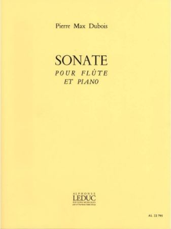 DUBOIS:SONATE POUR FLUTE ET PIANO