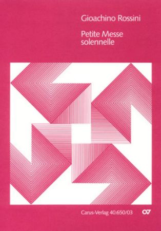 ROSSINI:PETITE MESSE SOLENNELLE VOCAL SCORE