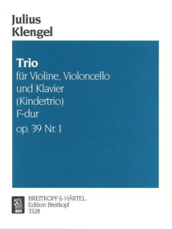 KLENGEL:TRIO F-DUR OP.39 NO.1 (KINDERTRIO)