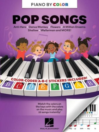 PIANO BY COLOR POP SONGS + KEYBOARD STICKERS