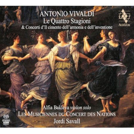 VIVALDI:LE QUATTRO STAGIONI/SAVALL 2CD