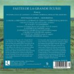 FASTES DE LA GRANDE ECURIE/LULLY-PHILIDOR...