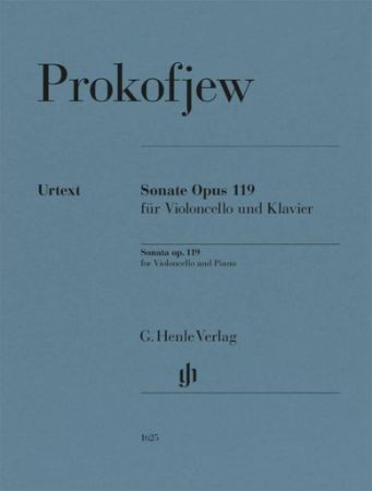 PROKOFJEW:SONATE OP.119 CELLO AND PIANO