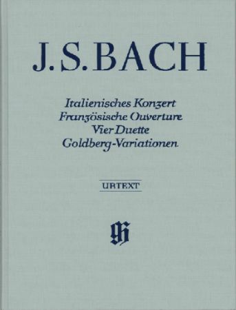 BACH J.S.:Italian Concerto, French Overture HARD COVER