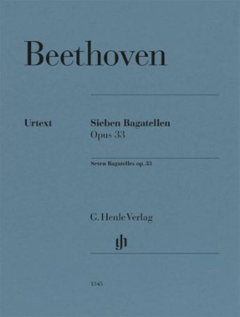 BEETHOVEN.7 BAGATELLES OP.33 FOR PIANO