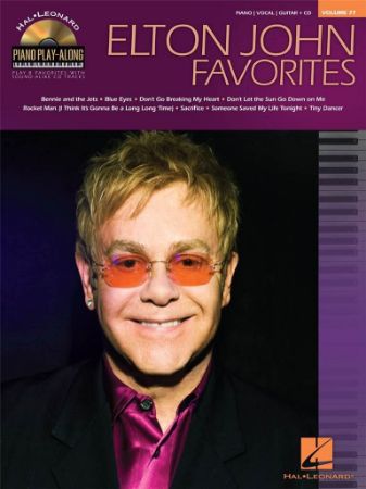 ELTON JOHN FAVORITES PIANO PLAY ALONG + CD