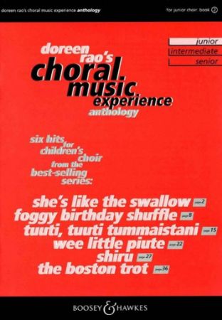 CHORAL MUSIC EXPERIENCE ANTHOLOGY SIX HITS FOR CHILDREN'S CHOIR
