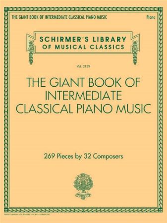 THE GIANT BOOK OF INTERMEDIATE CLASSICAL PIANO MUSIC