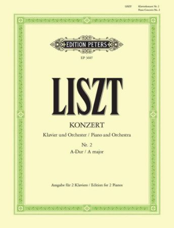 LISZT:KONZERT/CONCERTO N0.2 A-DUR FOR 2 PIANOS