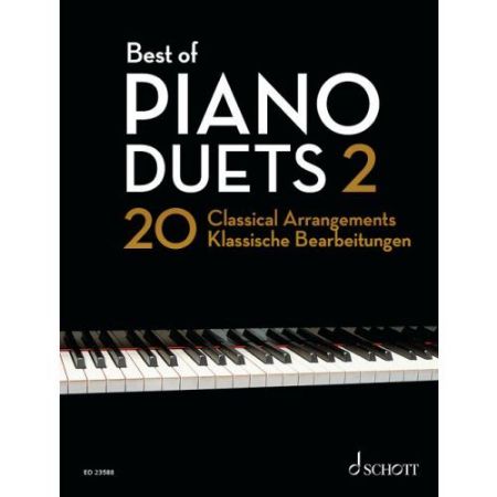 BEST OF PIANO DUETS 2 20 ORIGINAL PIECES 4 HANDS