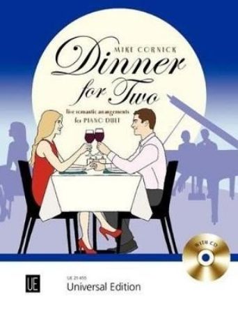 CORNICK:DINNER FOR TWO FOR PIANO DUET + CD
