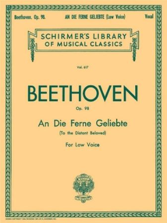 BEETHOVEN:An Die Ferne Geliebte Op.98 LOW VOICE