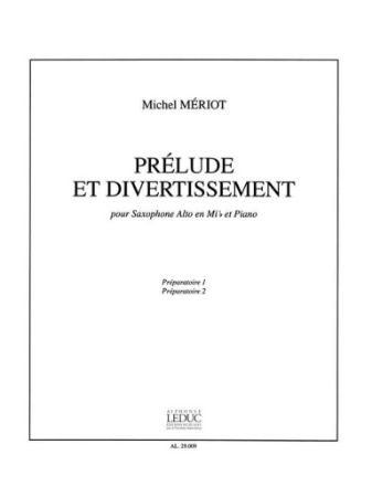 MERIOT:PRELUDE ET DIVERTISSEMENT 1,2